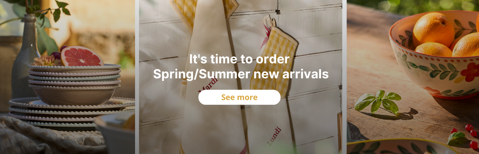 It's time to order !